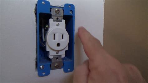 electric outlet box loose|how to secure loose outlet.